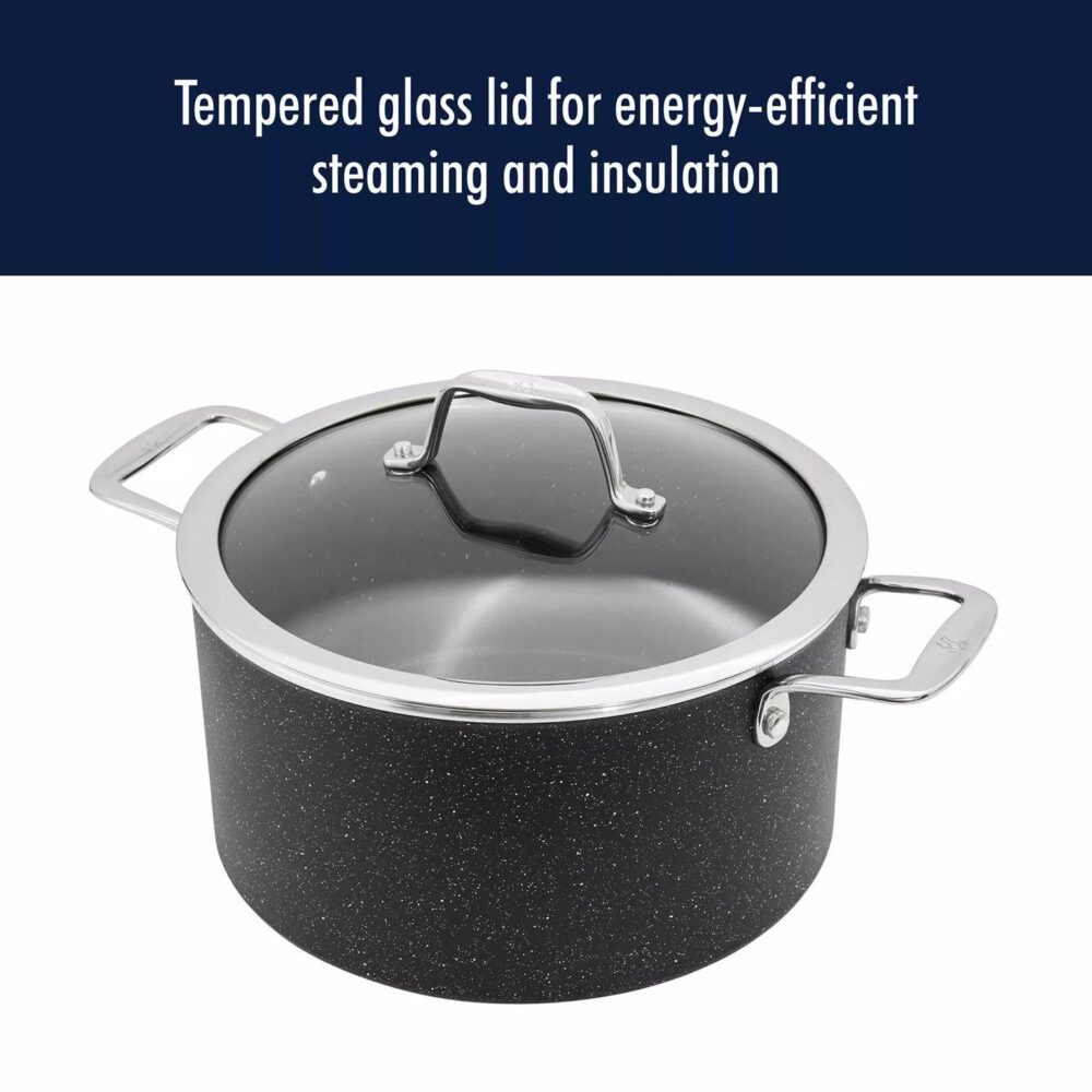 Henckels Capri Notte 10-Piece Nonstick Granitium Cookware Set - Image 5
