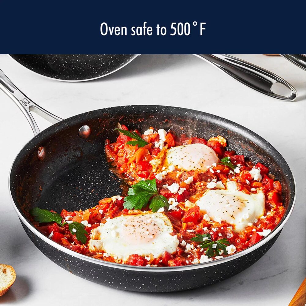 Henckels Capri Notte 10-Piece Nonstick Granitium Cookware Set - Image 8