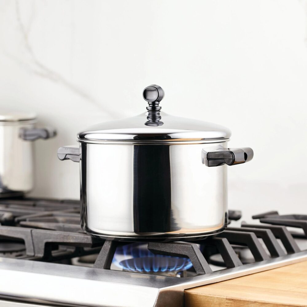 Faberware Classic Series Stainless Steel 4-Qt. Saucepot & Lid - Image 7