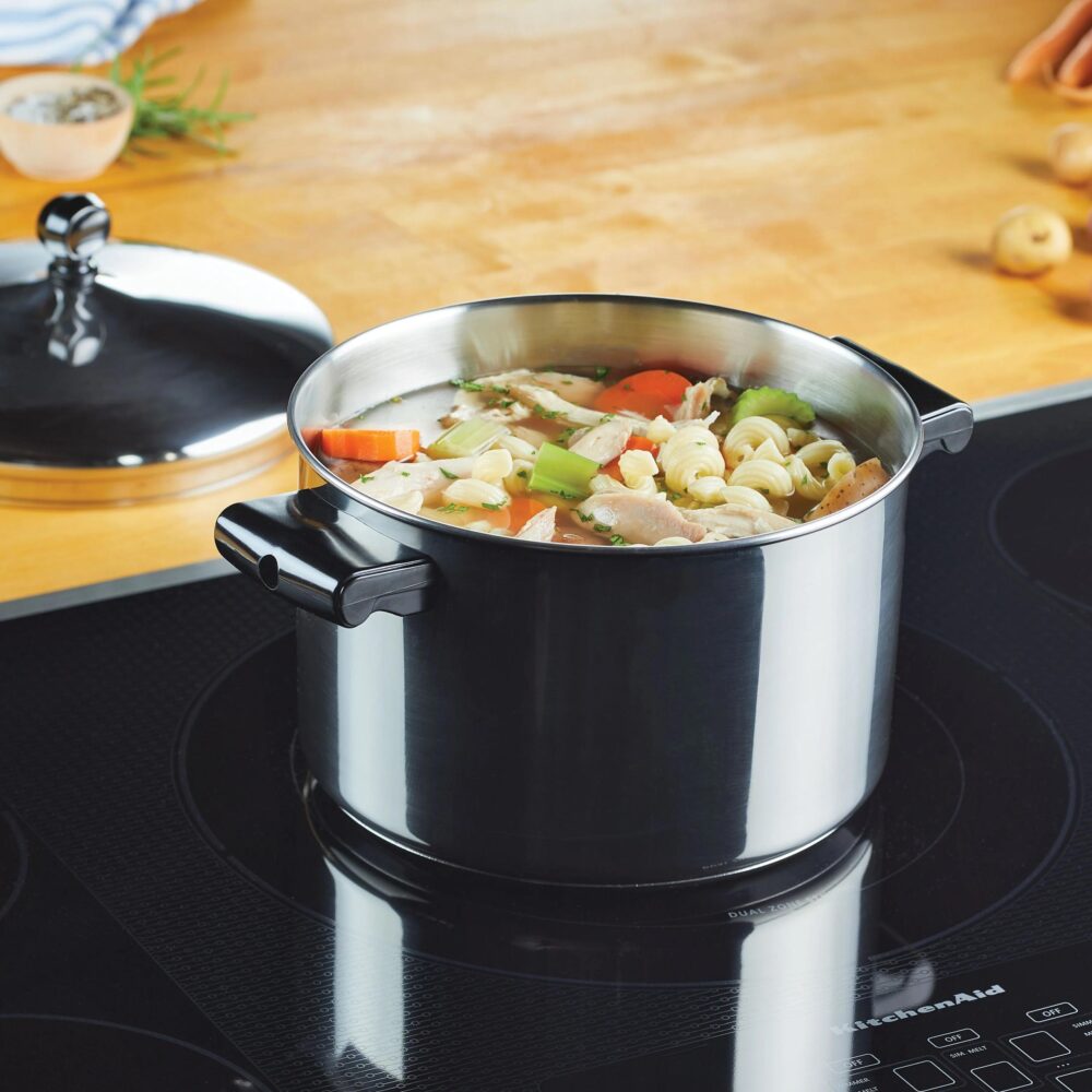 Faberware Classic Series Stainless Steel 4-Qt. Saucepot & Lid - Image 8