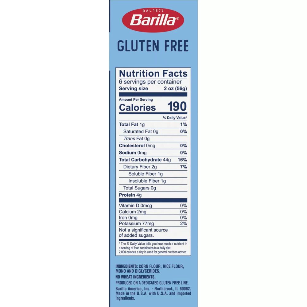 Barilla Gluten-Free Pasta, Variety Pack 12 oz., 4 pk. - Image 2