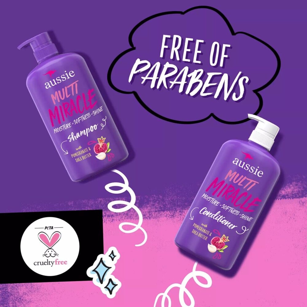 Aussie Multi Miracle 3-in-1 Shampoo and Conditioner, 33.8 fl. oz., 2 pk. - Image 7