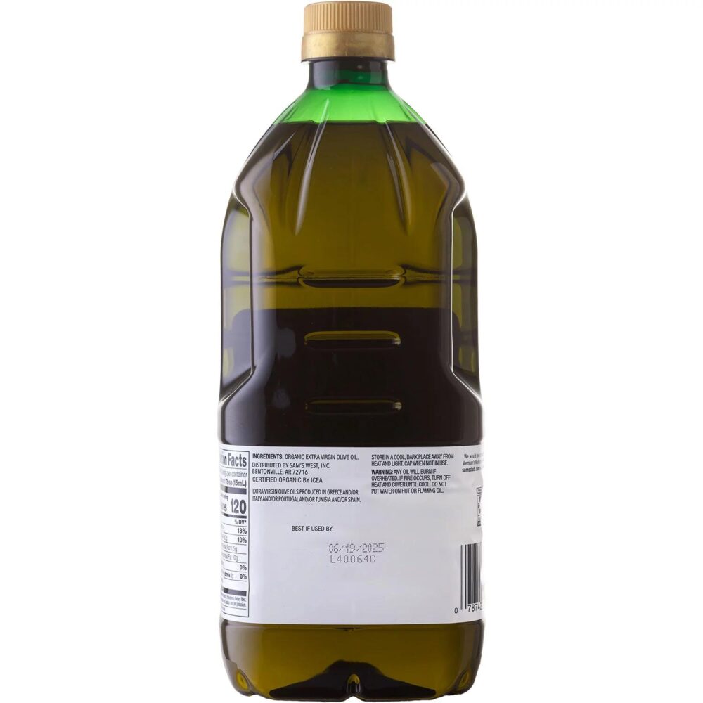 Member's Mark Organic Extra Virgin Olive Oil, 2L - Image 2