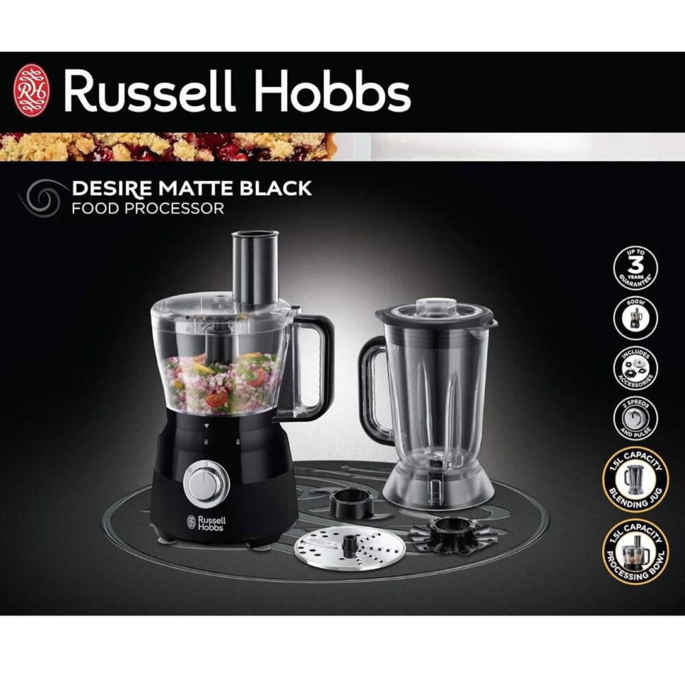 Russell Hobbs Desire Electric Food Processor - Image 6