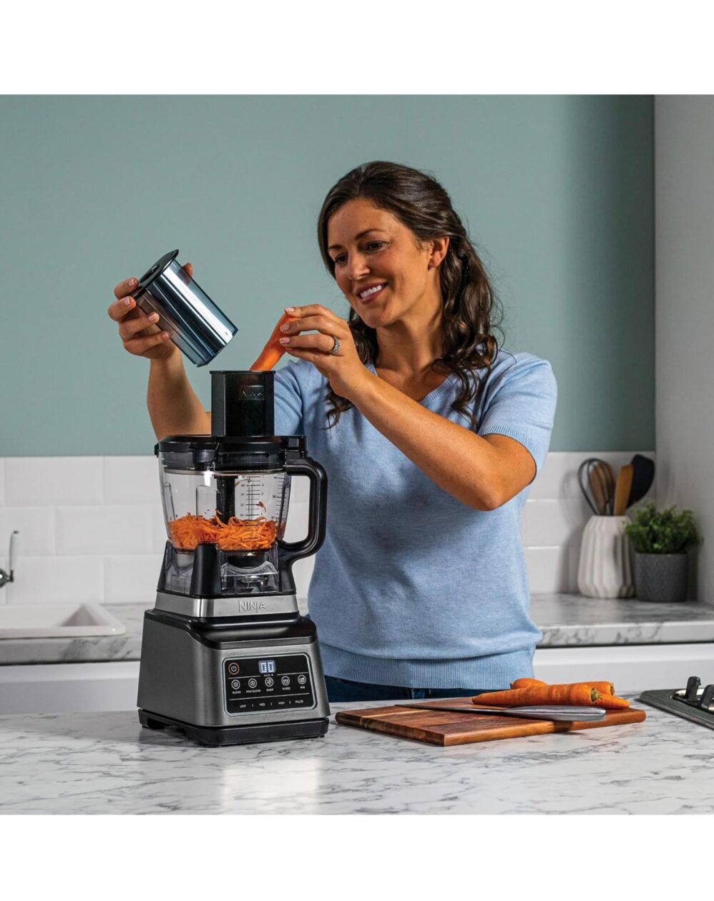 Ninja 3-in-1 Food Processor & Blender with 5 Automatic Programs - Image 4
