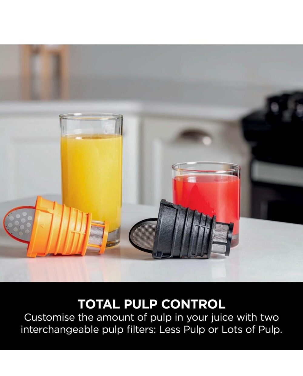 Ninja Cold Press Juicer Machine with 700ml Jug & 1.1L Pulp Container - Image 4