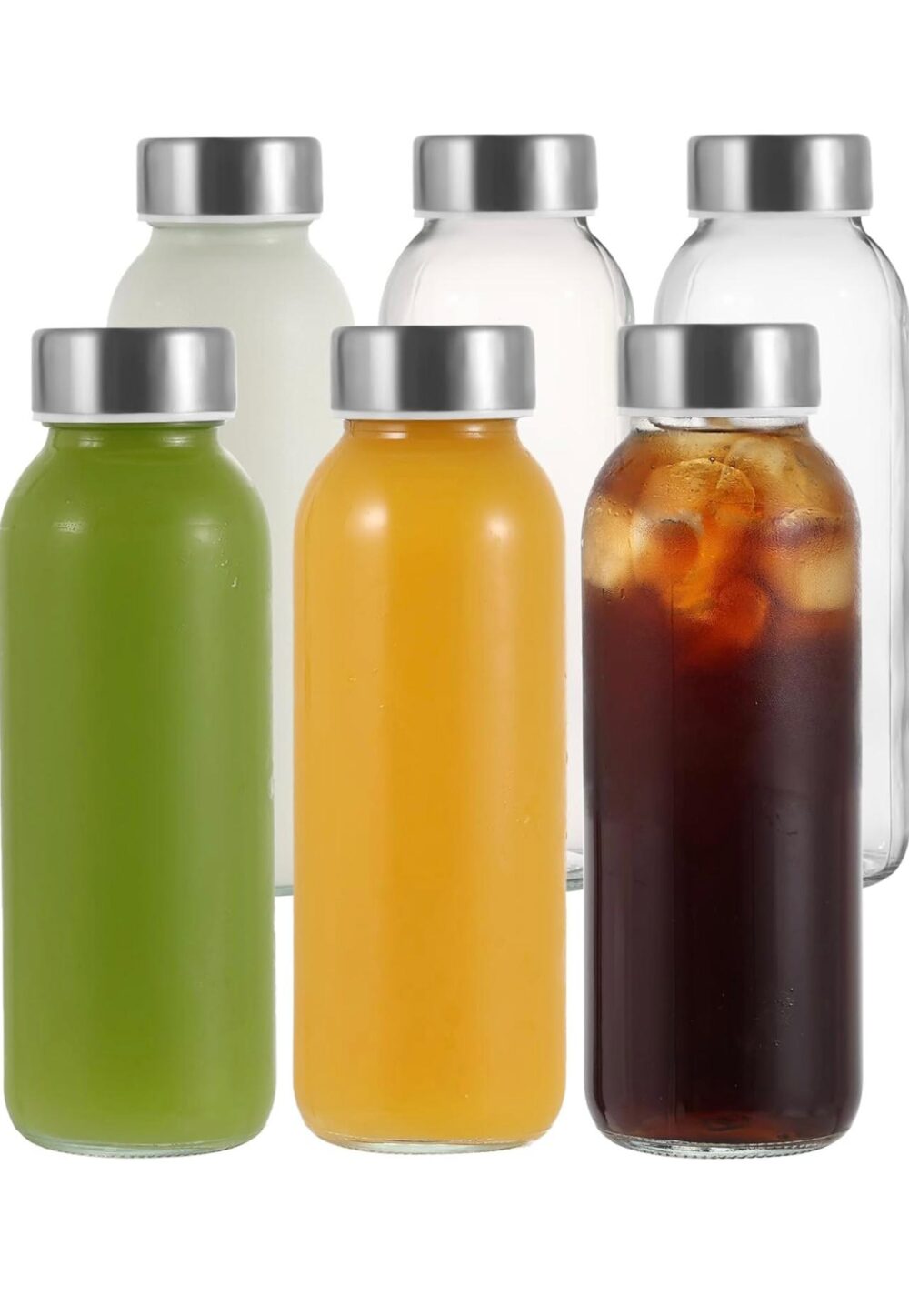 LIMILI Glass Bottles With Lids