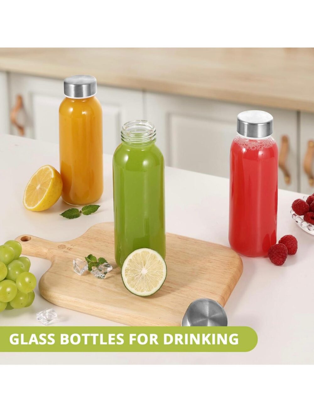 LIMILI Glass Bottles With Lids - Image 6