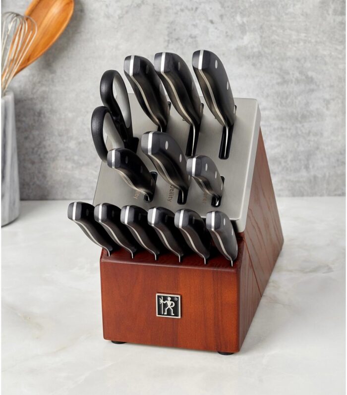 HENCKELS International Definition 14-Piece Self-Sharpening Cutlery Set
