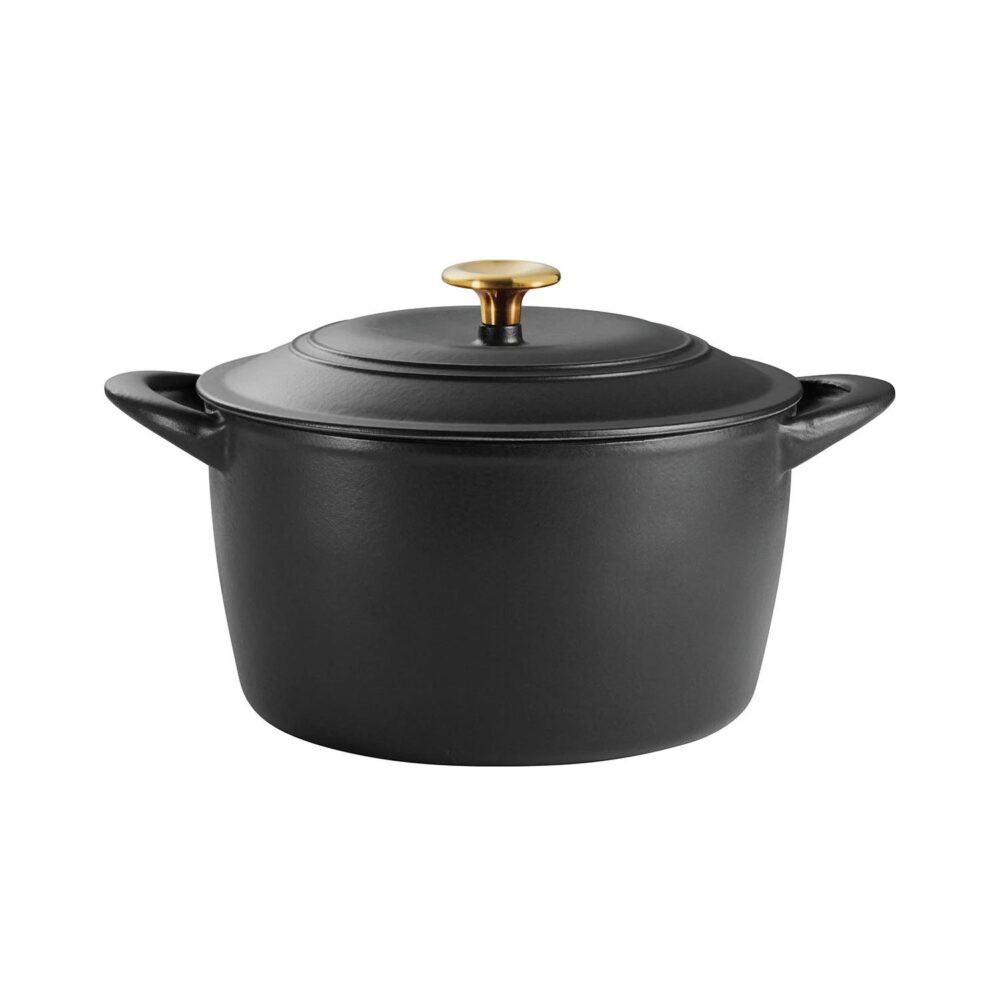 Tramontina Enameled Cast Iron 7-Quart Covered Round Dutch Oven - Image 8