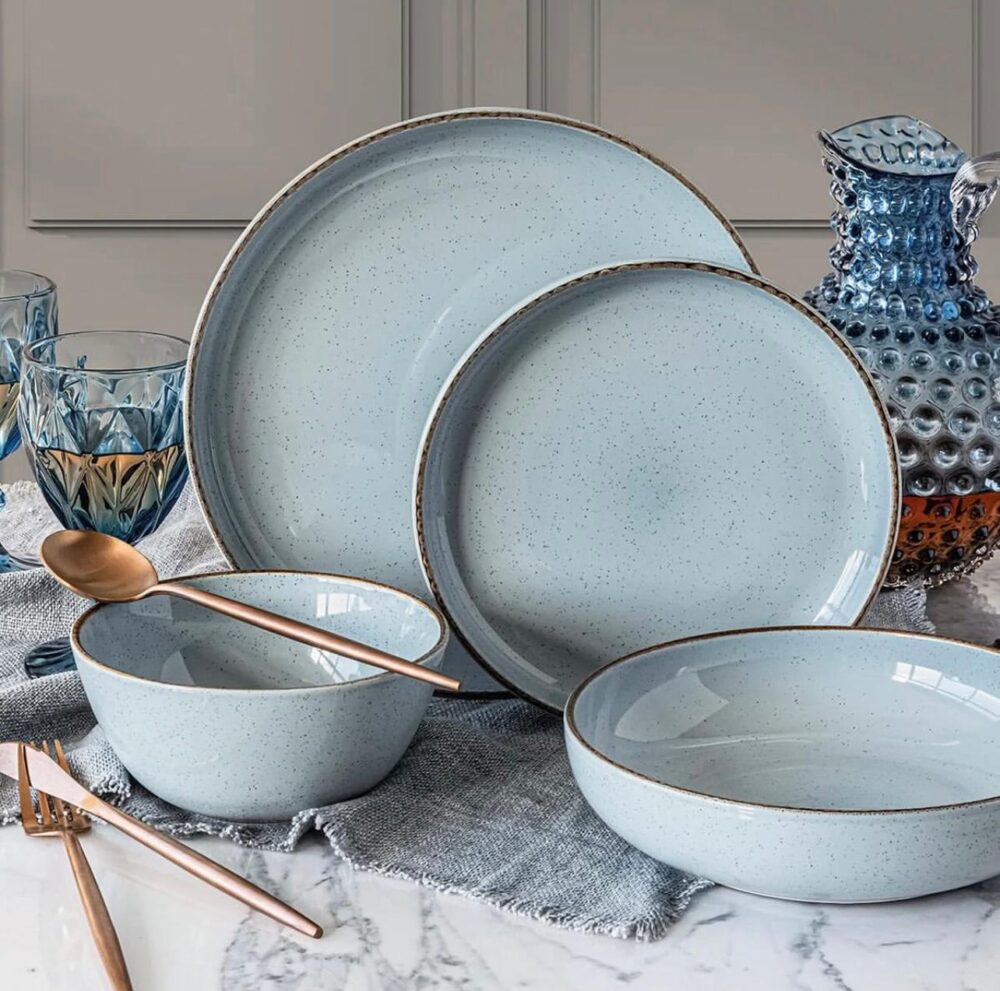 Over and Back 16pc Dinnerware Set - Image 8