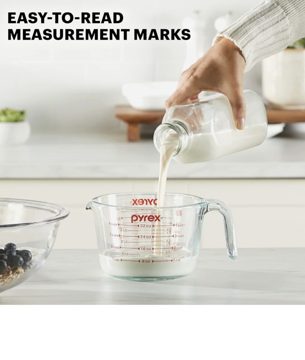 Pyrex 4-Cup Glass Measuring Cup - Image 5
