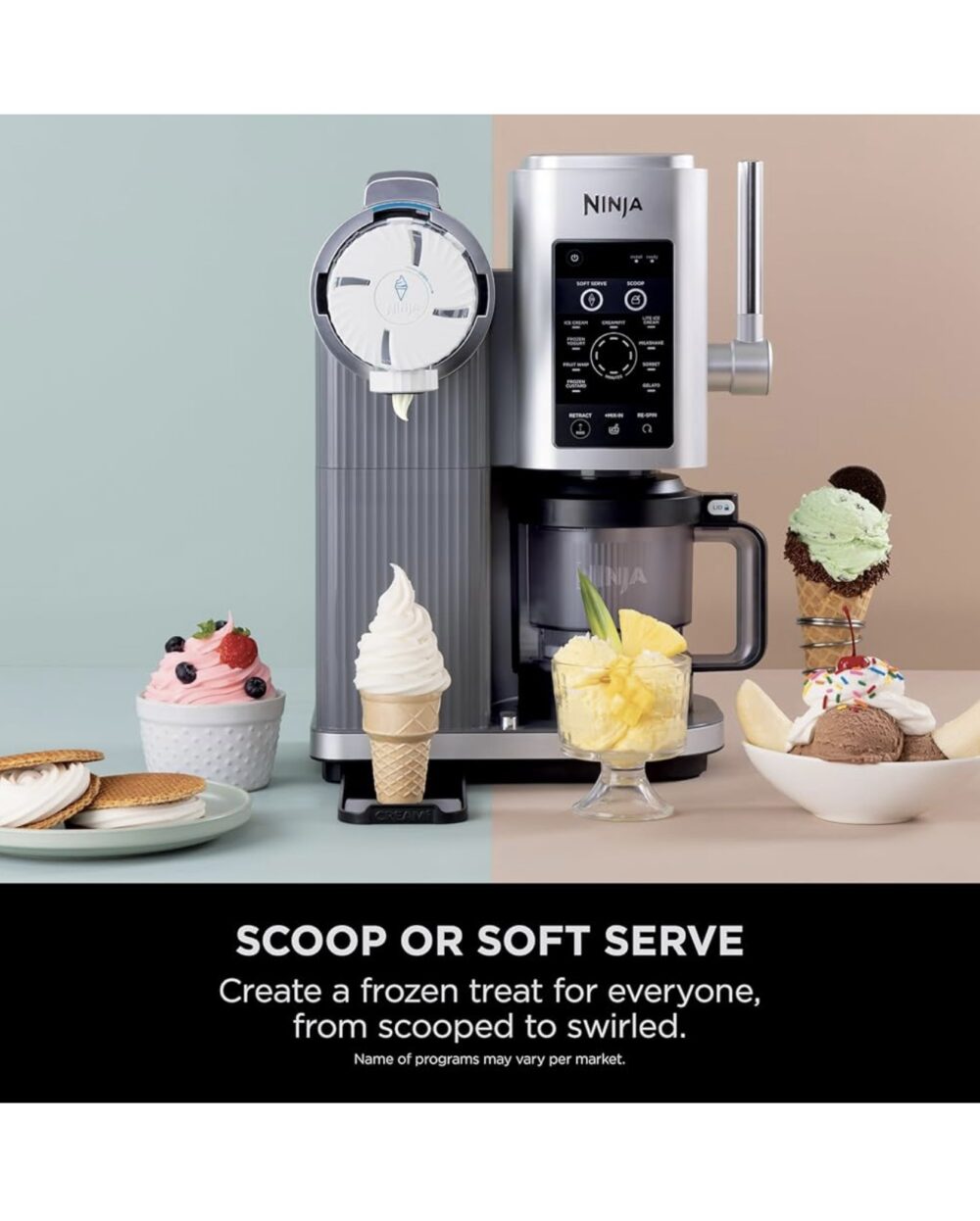 Ninja Swirl by CREAMi 13-in-1 Soft Serve & Ice Cream Maker NC701UK - Image 14