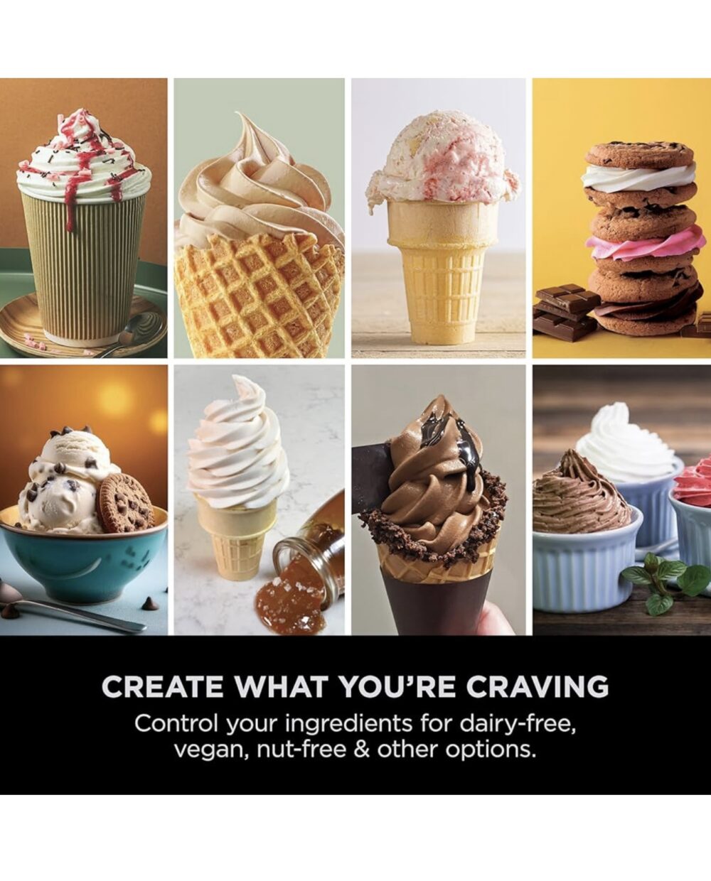 Ninja Swirl by CREAMi 13-in-1 Soft Serve & Ice Cream Maker NC701UK - Image 10