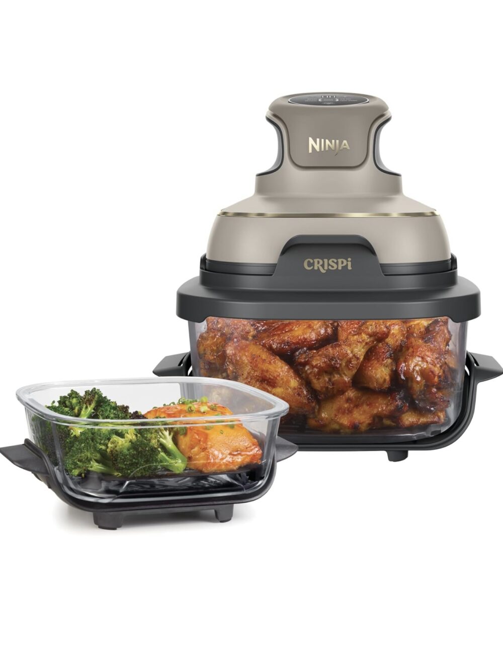 Ninja CRISPi 4-in-1 Portable Glass Air Fryer - Image 3