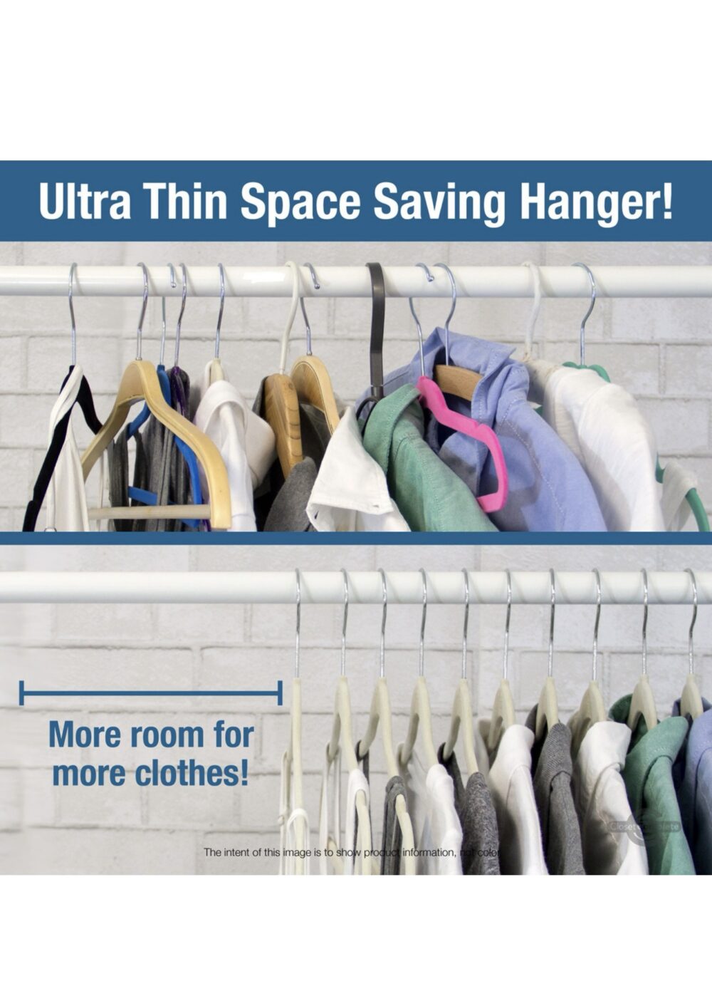Member's Mark Elite Quality Velvet Hangers - 50 Pack - Image 10
