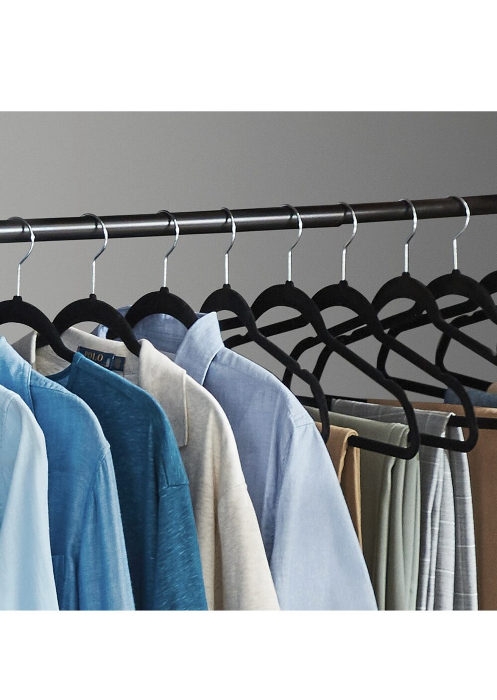 Member's Mark Elite Quality Velvet Hangers - 50 Pack - Image 2