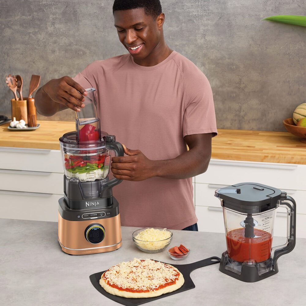 Ninja Deluxe Black & Copper Detect Power Blender & Processor Pro TB401UKDBCP - Image 5