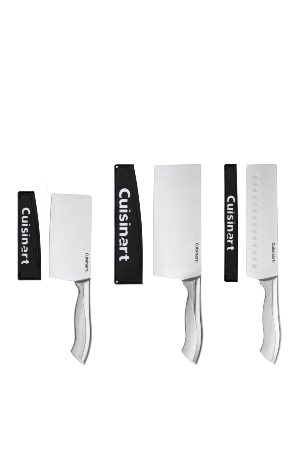 Cuisinart Classic 6-Piece Stainless Steel Chopping Cleaver Set - Image 3