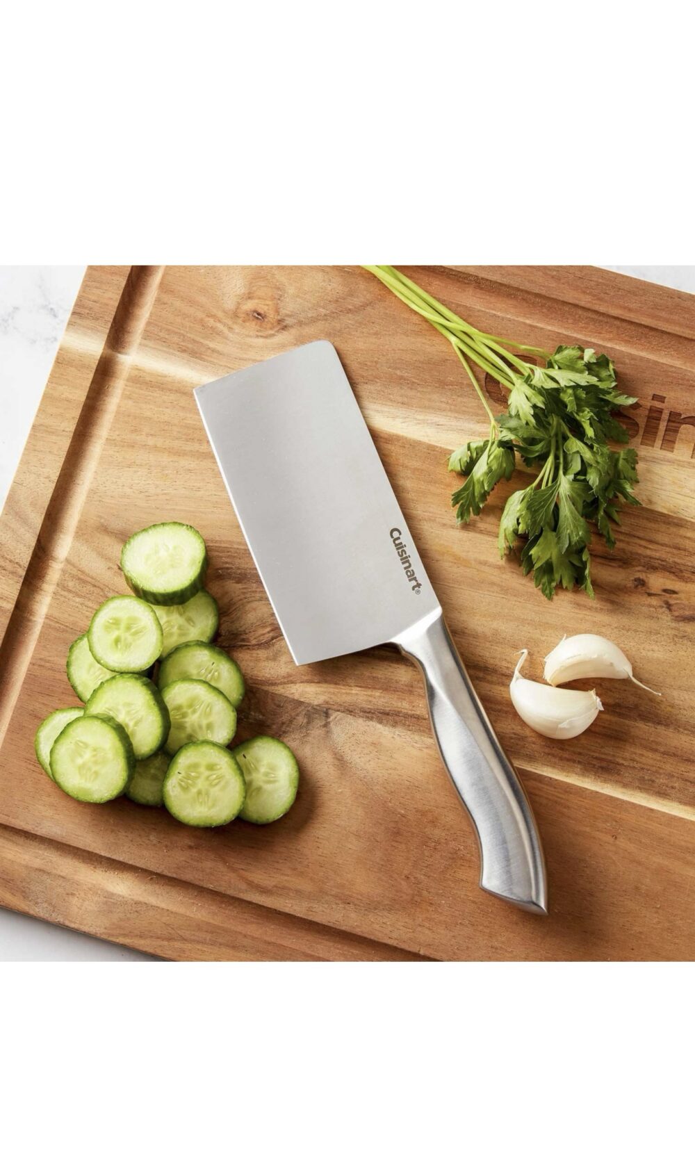 Cuisinart Classic 6-Piece Stainless Steel Chopping Cleaver Set - Image 5