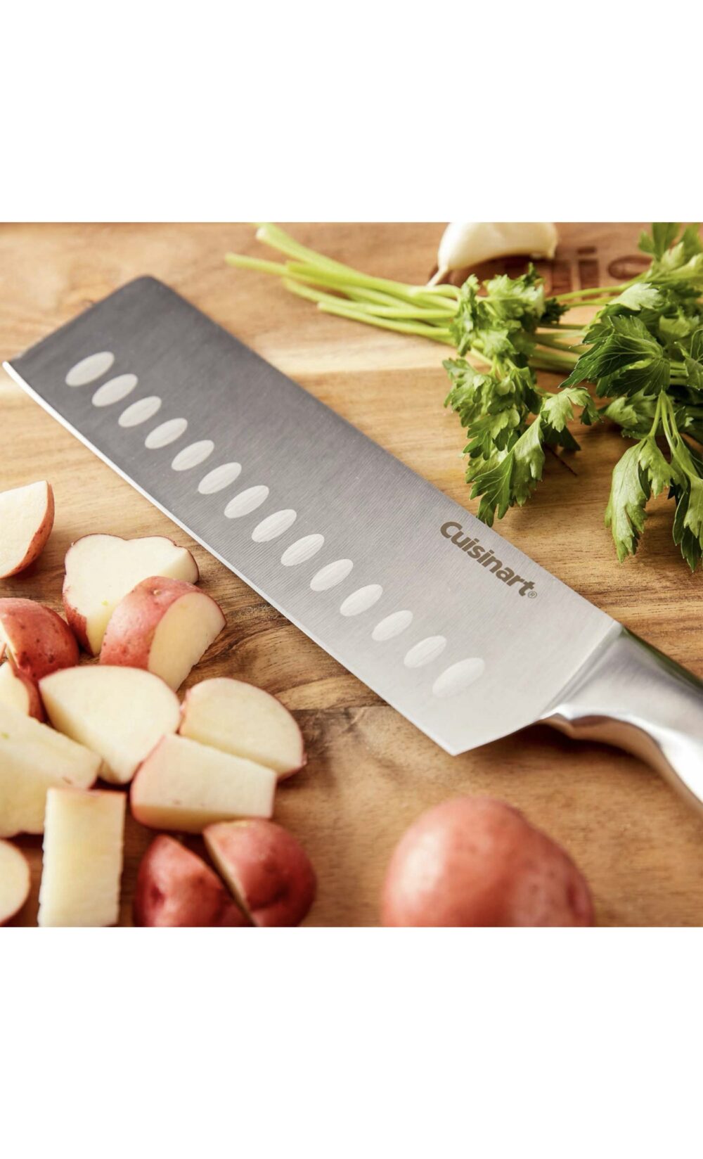 Cuisinart Classic 6-Piece Stainless Steel Chopping Cleaver Set - Image 2