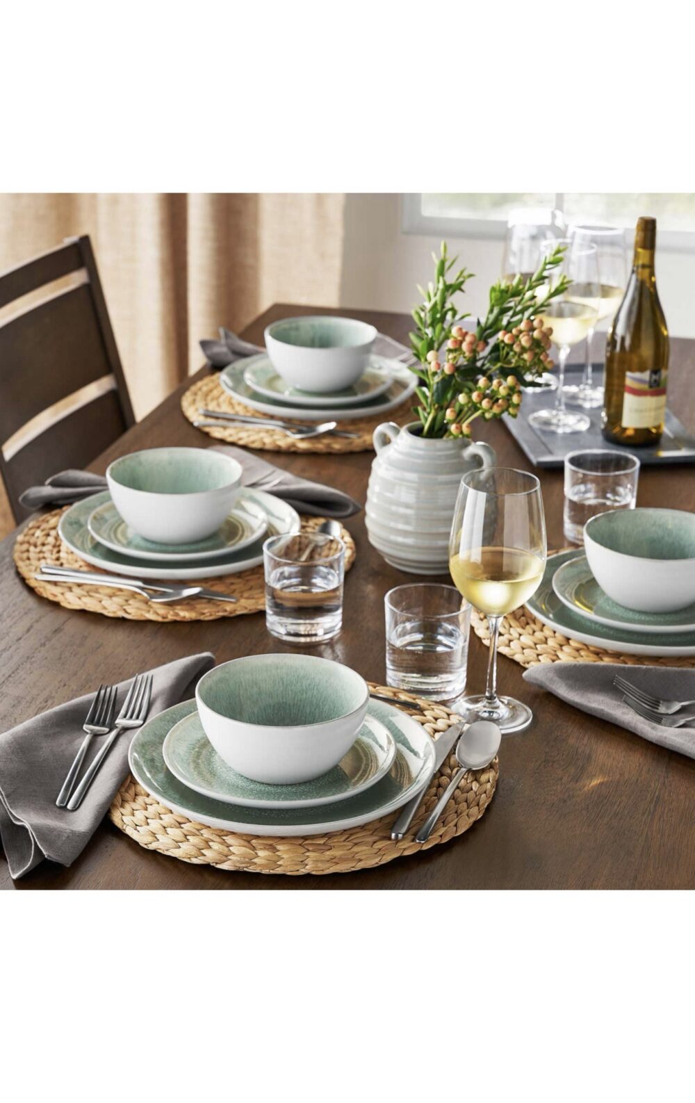 Member's Mark 12-Piece Artisan Dinnerware Set - Image 2
