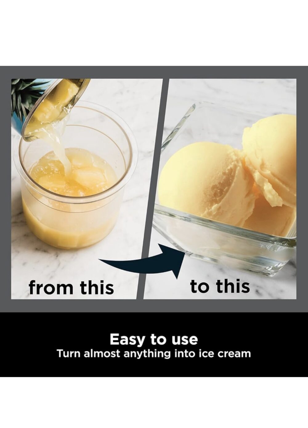 Ninja CREAMI Ice Cream & Frozen Dessert Maker- Coffee Cream NC300UKSD Limited Edition - Image 5