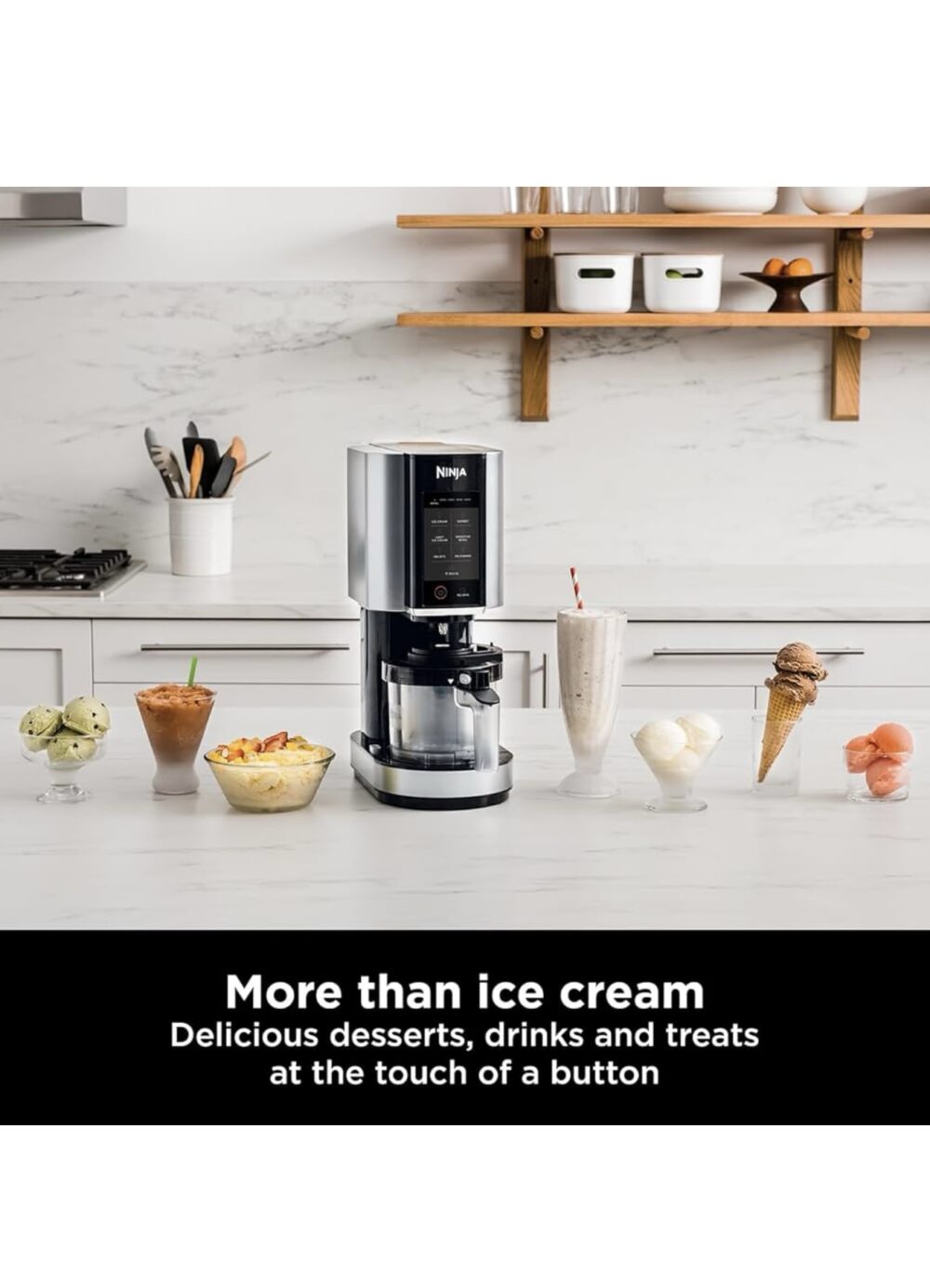 Ninja CREAMi Ice Cream Maker & Frozen Dessert Maker, NC300UK - Image 7