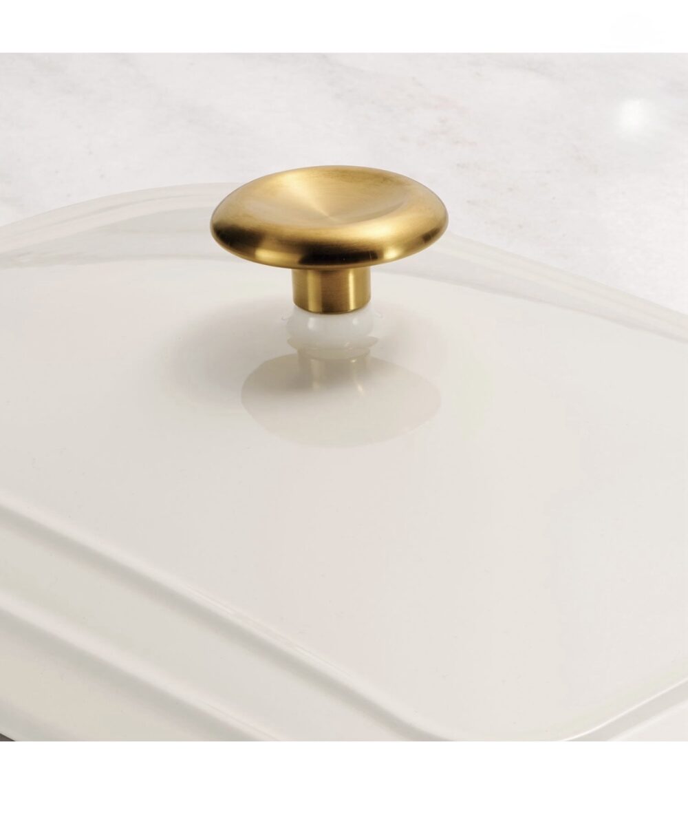 Tramontina 13.6" x 9.6" Ceramic Covered Bakeware with Stainless Steel Knob (Choose Color) - Image 7