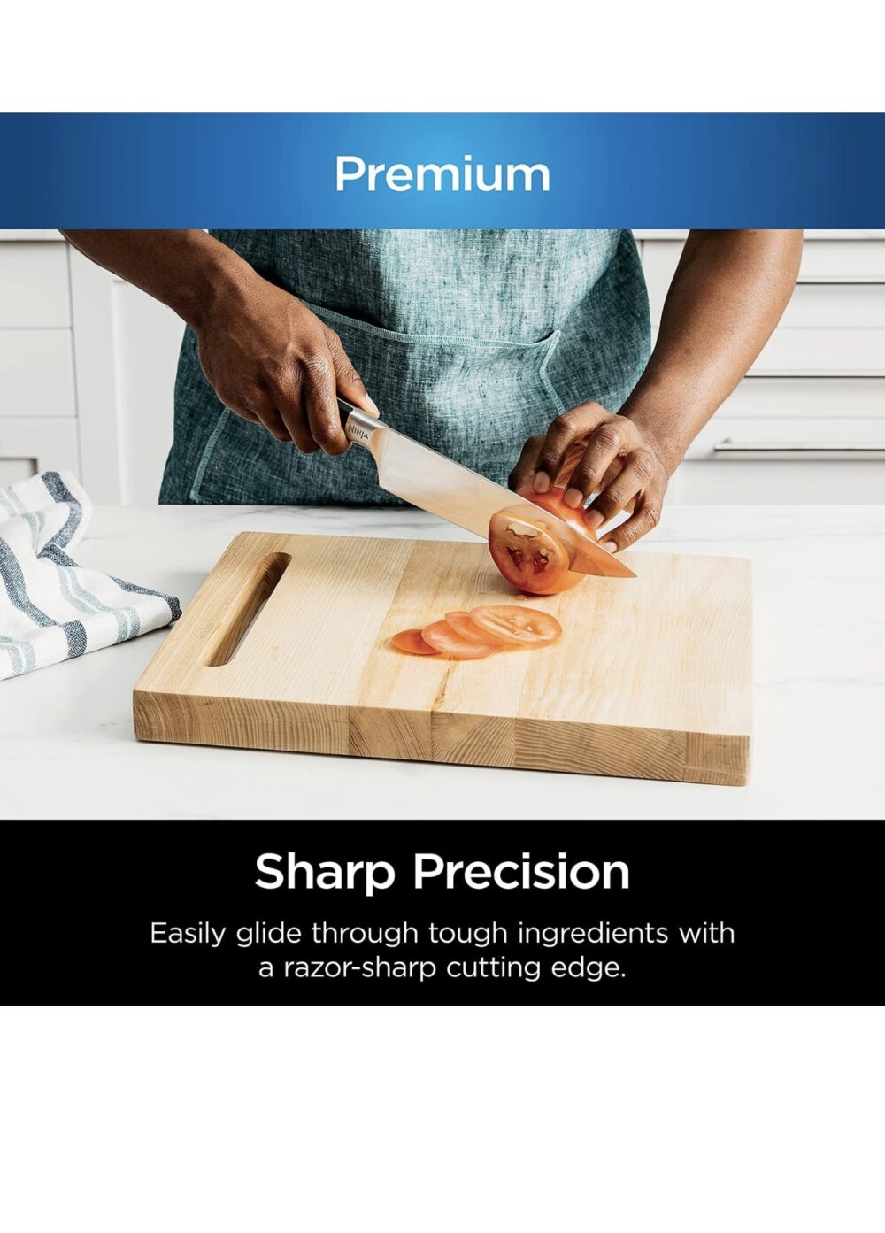 Ninja Foodi StaySharp Knife Block with Integrated Sharpener – Deluxe 14-Piece Set K32014EUUK - Image 10