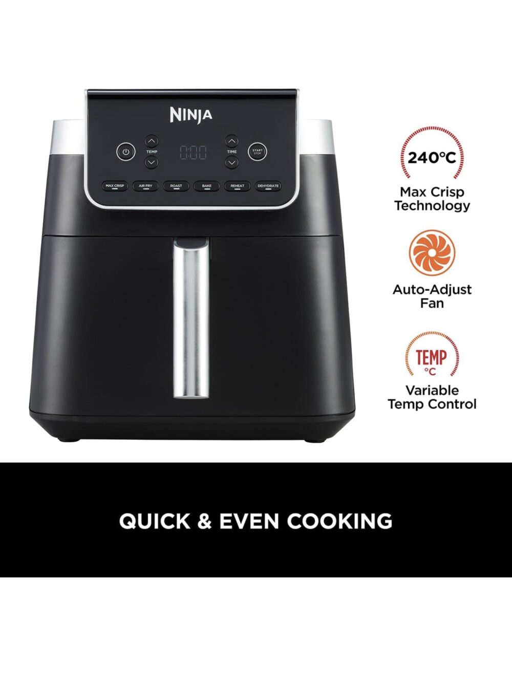 Ninja Air Fryer MAX PRO 6.2L AF180UK - Image 11