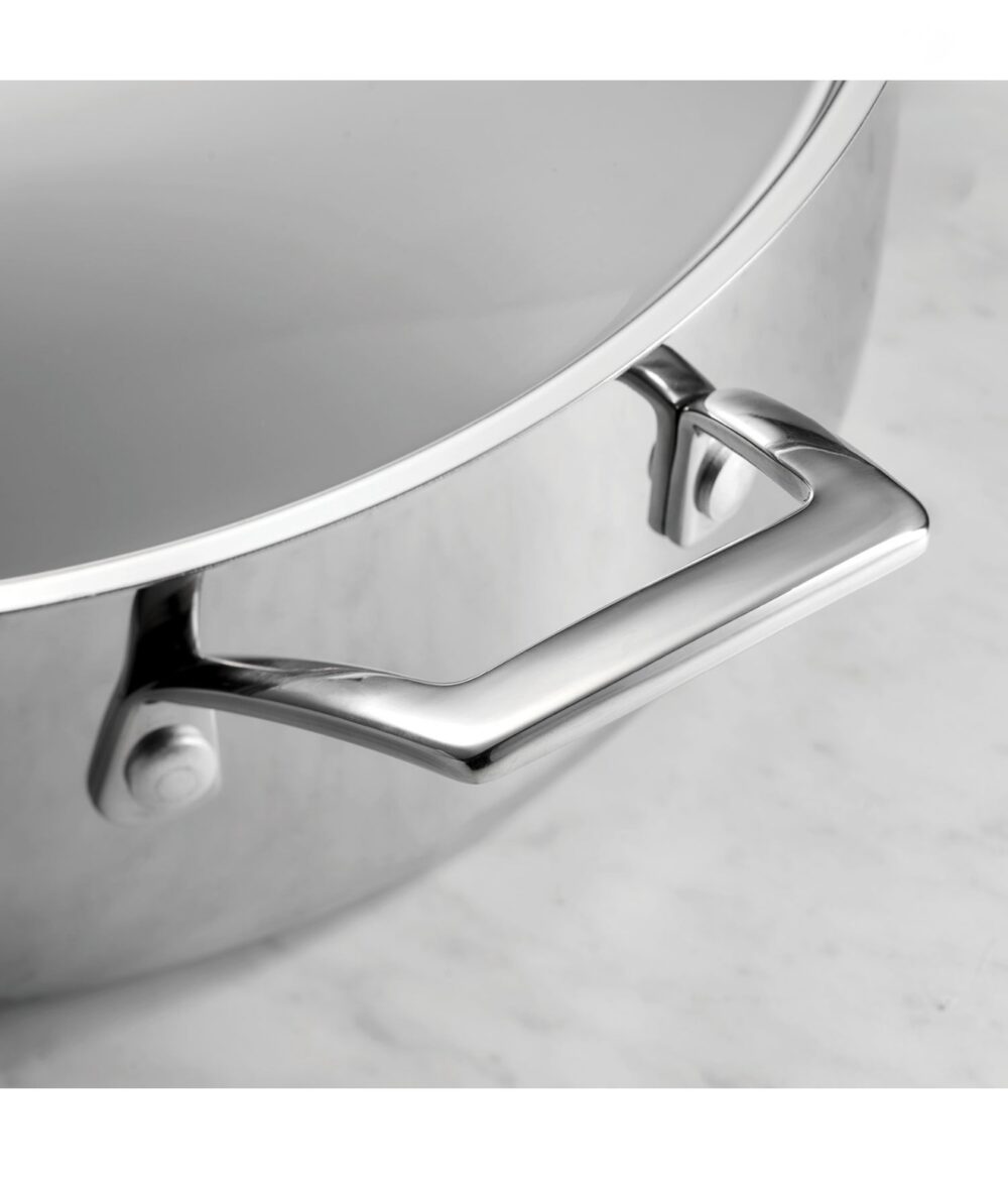 Tramontina 14-Piece Tri-Ply Clad 18/10 Stainless Steel Cookware Set - Image 7