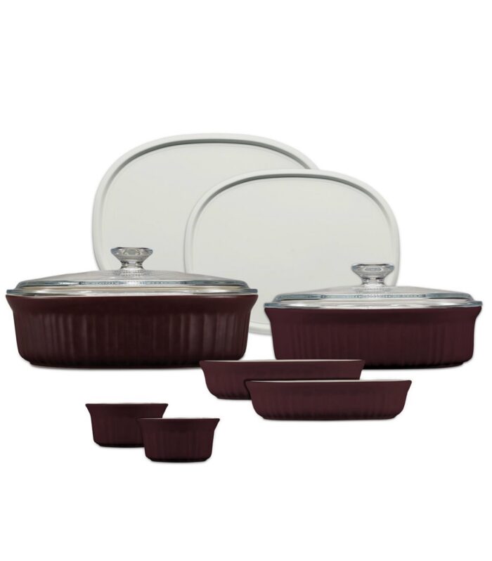 Corningware French Cabernet 10pc Bakeware Set