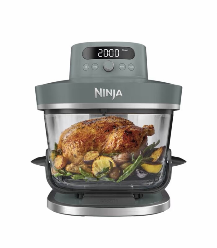 Ninja CRISPi PRO 7-in-1 XL Glass Air Fryer – Ash Grey AS101UKGY
