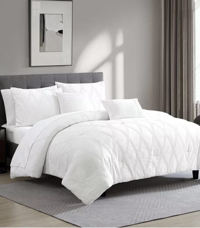 Goranna 9-Pc. Comforter Set, King White