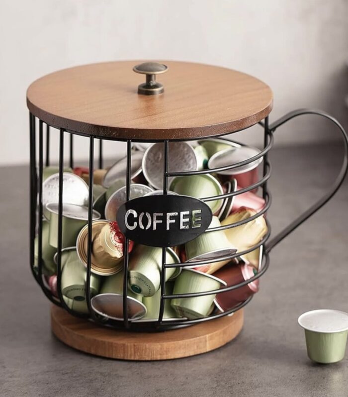 Coffee Pod and Tea Bag Holder