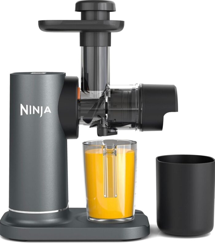 Ninja Cold Press Juicer Machine with 700ml Jug & 1.1L Pulp Container