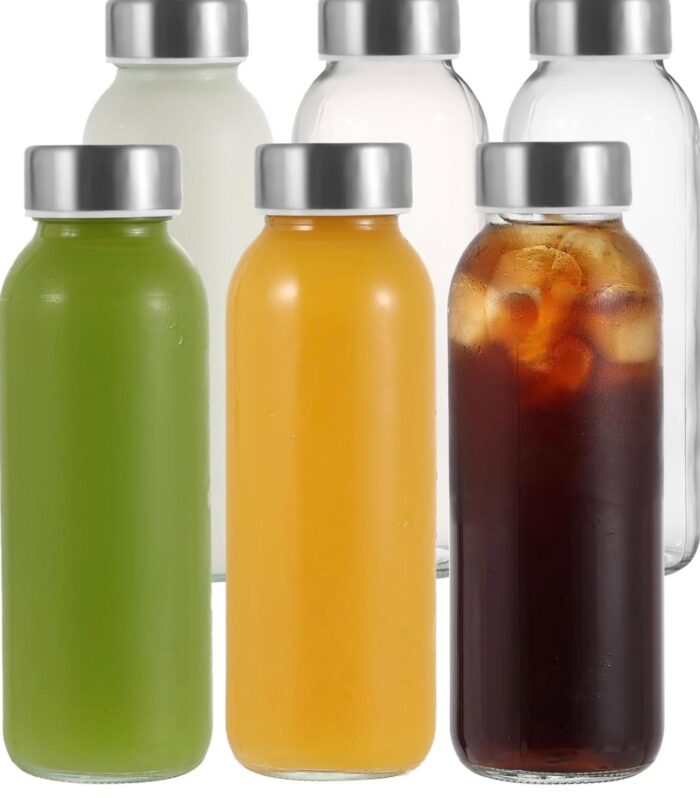 LIMLI Glass Bottles With Lids